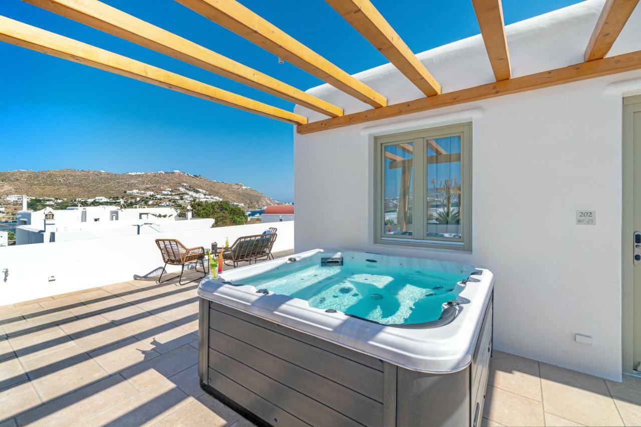 Mykonos Cactus Hotel Ornos  Exterior photo